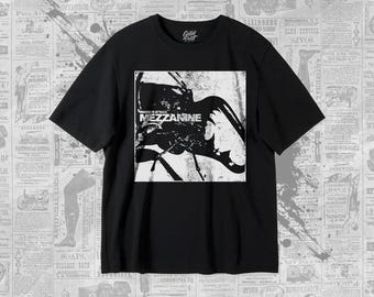 Massive Attack Vintage T-Shirt - Mezzanine Retro - Unisex Heavy Shirt