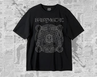 Babymetal T-Shirt - Baptism Albums Unisex Heavy Shirt