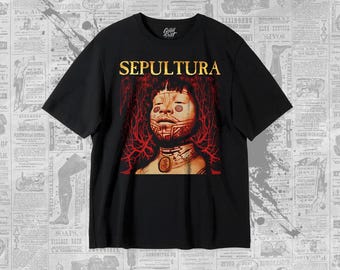 Sepultura T-Shirt - Roots Albums - Unisex Heavy Shirt