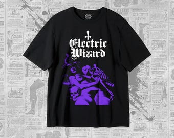 Electric Wizard T-Shirt - We Live Albums - Unisex Heavy Shirt