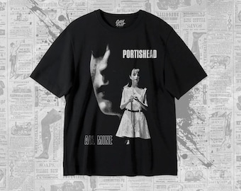 Portishead T-Shirt - All Mine Albums - Unisex Heavy Shirt