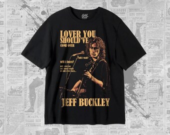 Jeff Buckley - Lover You Should've Come Over Unisex Heavy Shirt