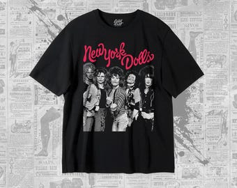 New York Dools T-Shirt - Paris Le Trash Albums - Unisex Heavy Shirt