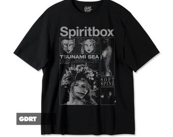 Camiseta Spiritbox - Álbumes de Tsunami Sea - Camiseta unisex gruesa