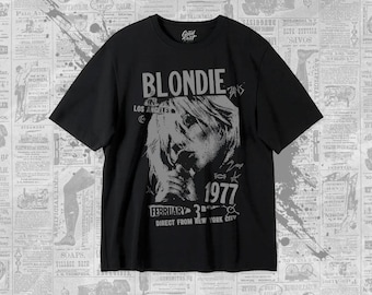 Blondie 1977 T-Shirt - Unisex Heavy Shirt