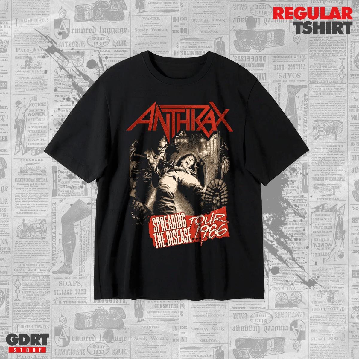 Anthrax tour shirt - Etsy 日本
