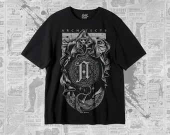 Architects T-Shirt - Lost Forever // Lost Together Albums - Unisex Heavy Shirt