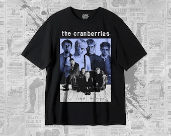 The Cranberries T-Shirt - Gold Albums- Unisex Heavy Shirt
