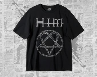 HIM T-Shirt - XX Albums - Unisex Heavy Shirt