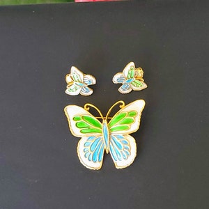 J J Butterfly Pin 