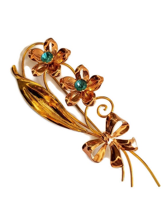 Vintage Van Dell 1/20th 12 KT Gold Filled Flower Brooch - Etsy Vintage Van Dell 1/20th 12 KT Gold Filled Flower Brooch - Etsy