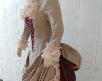 Late Victorian Bustle Dresses