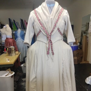 18th century &quot;Bree&quot; Outlander wedding dress