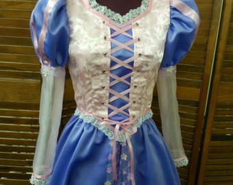 Rapunzel Dress based on "Tangled" version