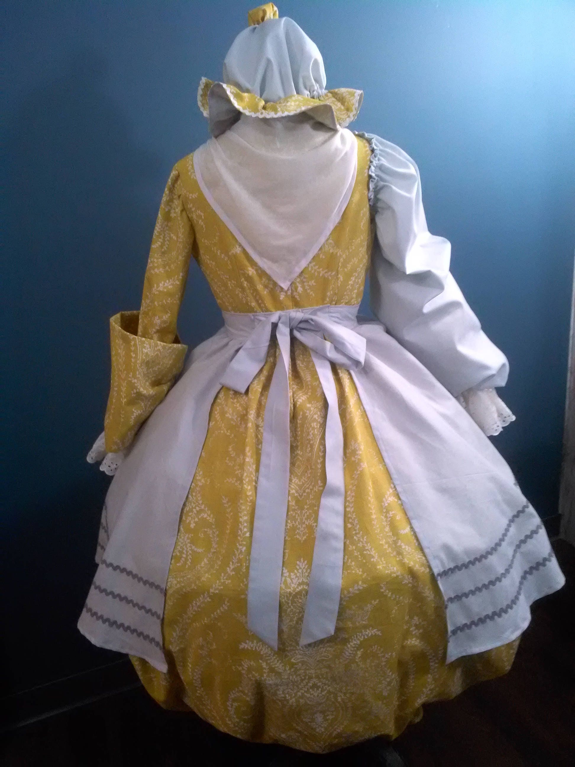 Mrs. Potts Kostüm Set – Teekanne-Kleid Mit Hut Und Tassen-Accessoire, Ideal Für Halloween, Cosplay &