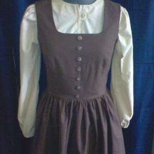 Maria&#39;s Brown &quot;DoReMi&quot; Dress from the Sound of Music