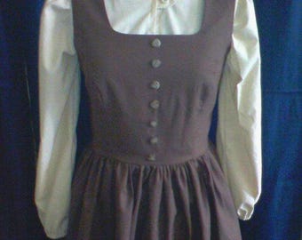 Maria&#39;s Brown &quot;DoReMi&quot; Dress from the Sound of Music