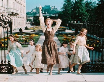 maria blue dress sound of music Three Original Sound of Music Film Costumes for Sale!