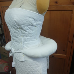 READY to SHIP Bum Roll / Bum Pad to be worn under late 18th century gowns