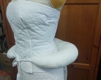 READY to SHIP Bum Roll / Bum Pad to be worn under late 18th century gowns