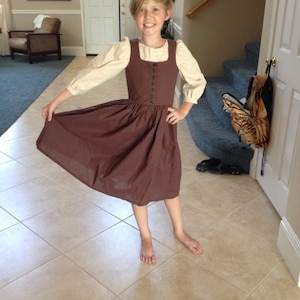 Child size Maria Dress from the Sound of Music