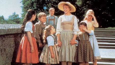 sound of music maria's blue dress Maria Sound of Music Dress