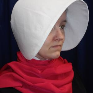 READY TO SHIP Handmaid's Tale/Offred Bonnet zdjęcie 2