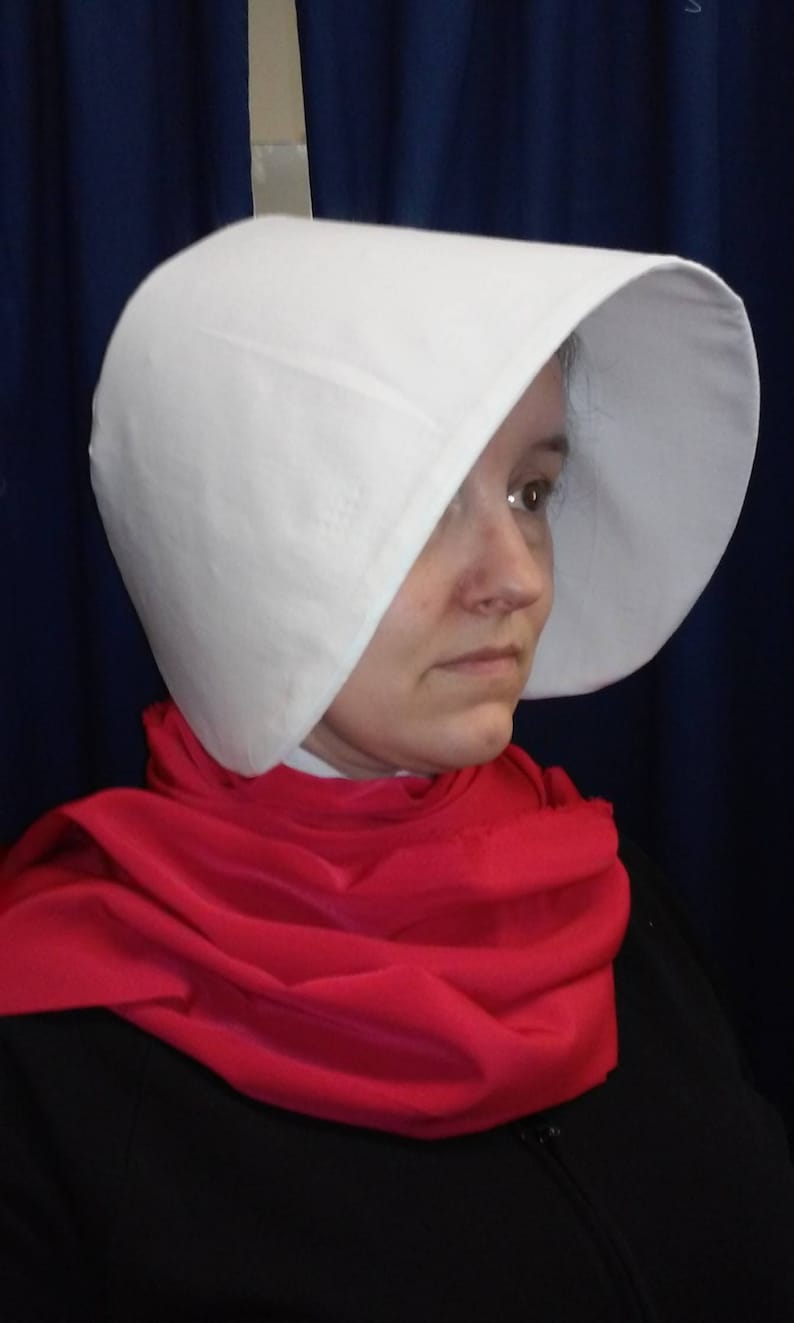 READY TO SHIP Handmaid's Tale/Offred Bonnet zdjęcie 2