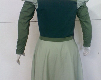 belle green dress costume Belle Maxi Set – HolyClothing