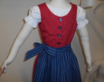 Child size dirndl/peasant dress