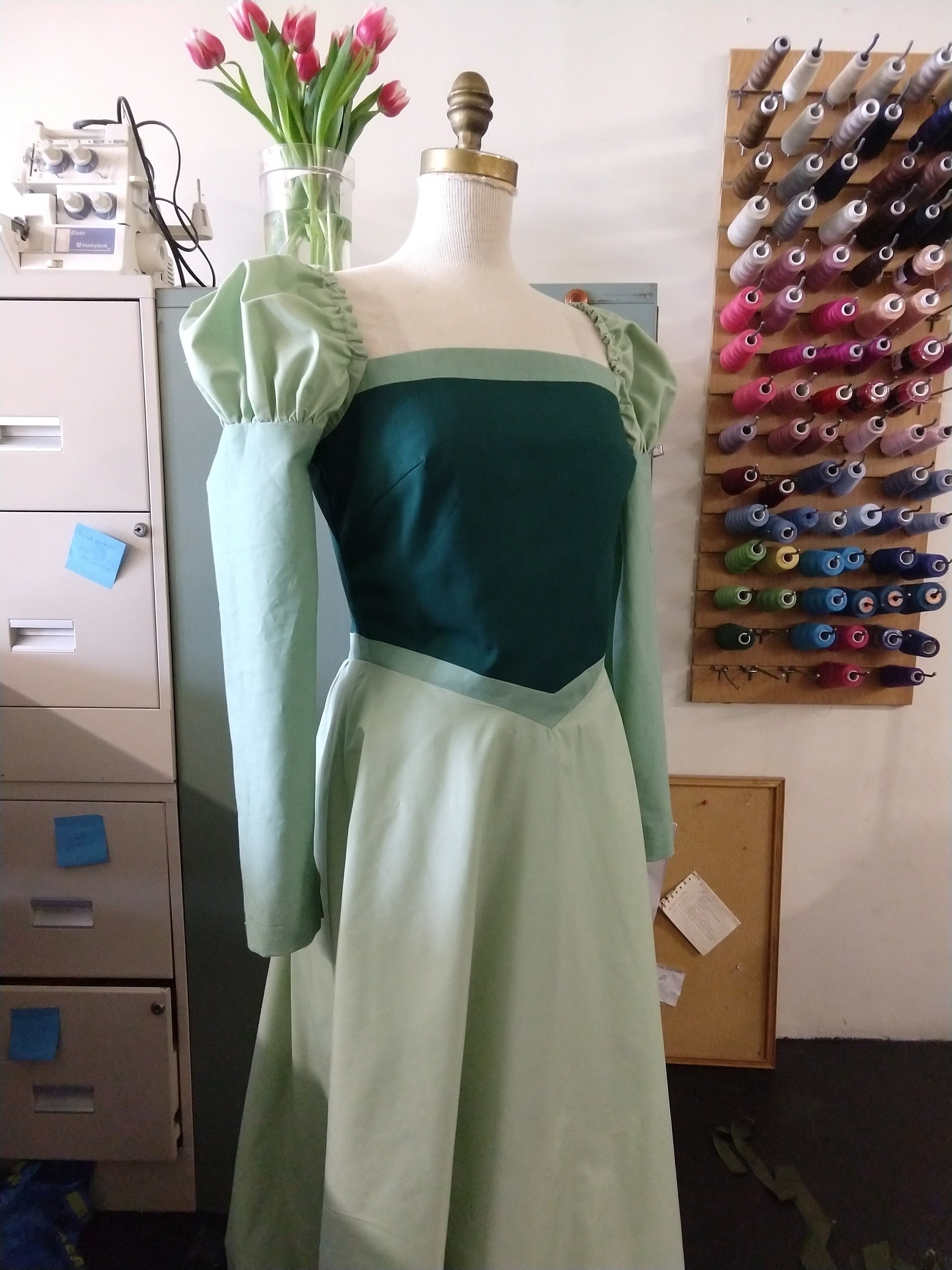green dress belle INTRIGUE 91039 Apple Green Sequin Sheath Dress Apple Green / 6 main image 1