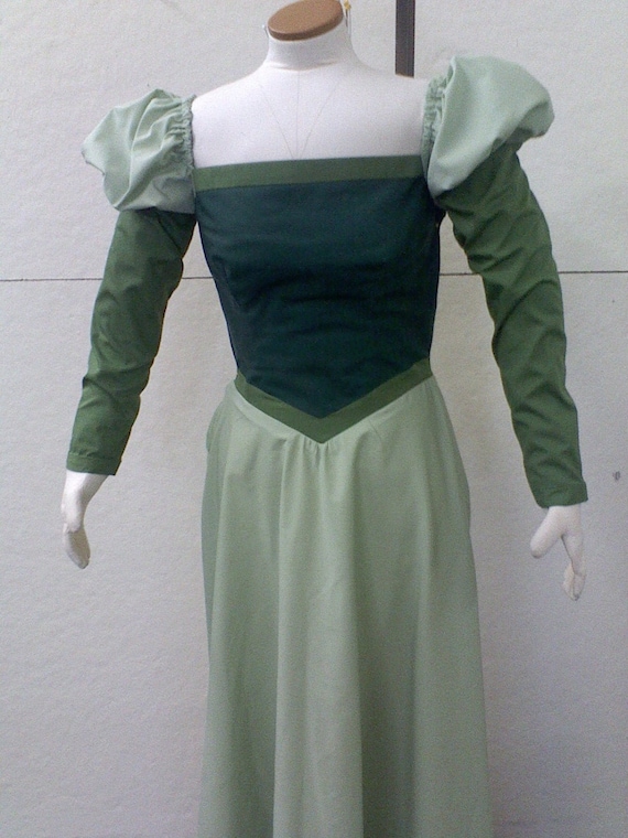 anthropologie green satin dress Green Fairy Little Girl's Halloween Costume by Teetot main image 0