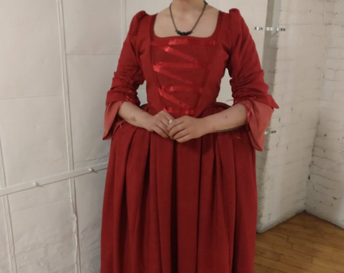 Hamilton Sisters Victorian Colonial Ball Gown Costume