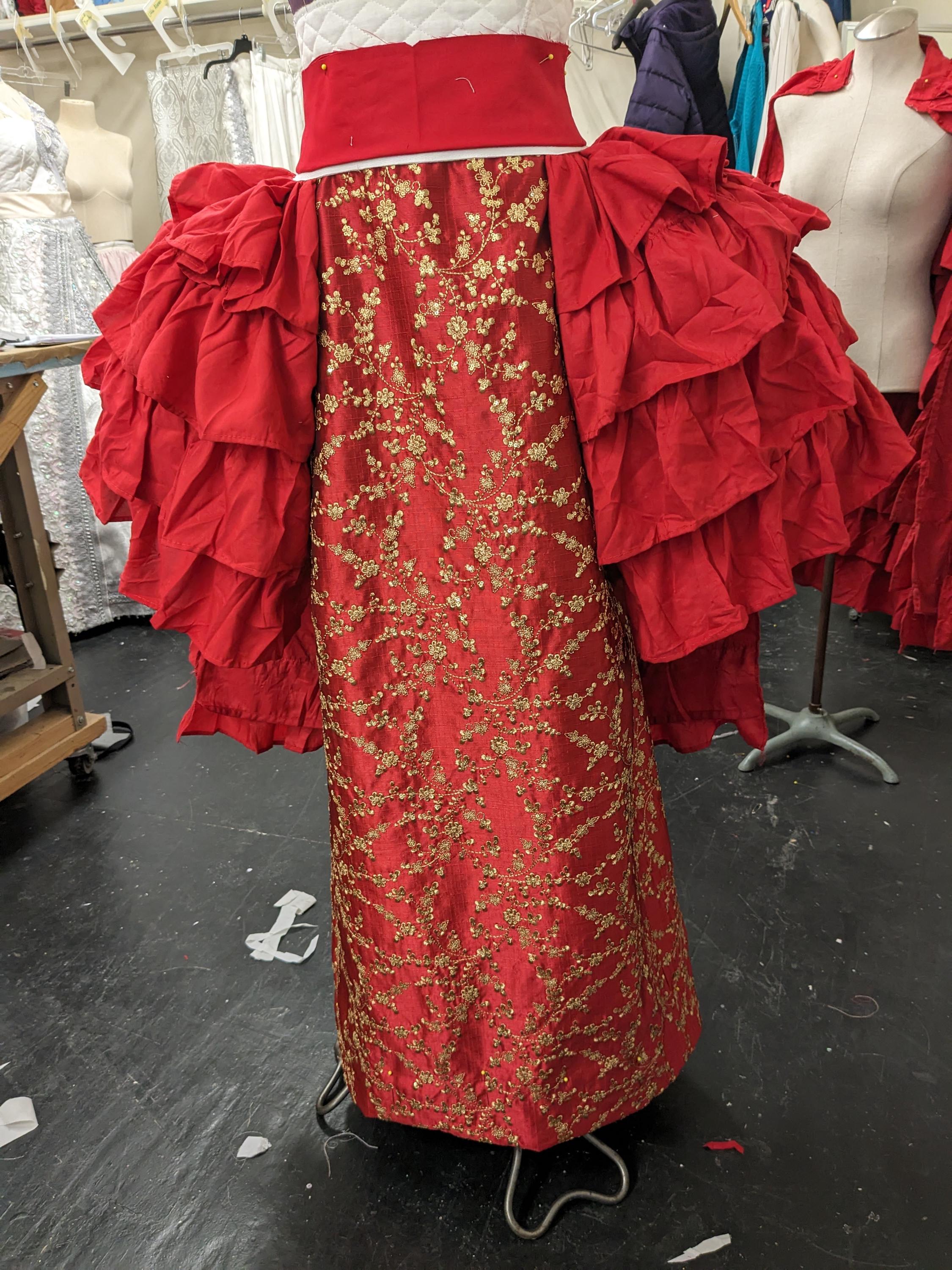 anastasia broadway red dress Lady in Red: Linda Cho's Anastasia Pice de Rsistance @broadwaybydesign on Tumblr