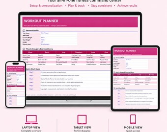 Abnehm- & Fitness-Tracker, 75 Soft Challenge Tracker, Kalorien-Tracker, Mahlzeitenplaner, Habit Tracker, All in One Digital Workout Planner