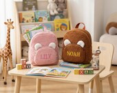 Personalized Mini Kids Backpack, Custom Small Backpack and Handbag Set, First Day of School, Children's Backpack With Name
