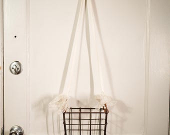 One of a Kind High Fashion Wire Basket Purse