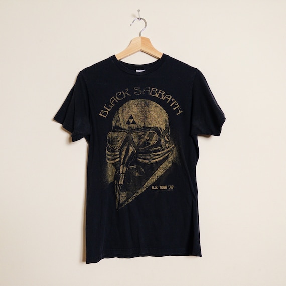 Vintage 90s Black Sabbath US Tour 78 Rock Band T Shirt 