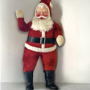 Vintage Rushton Santa - Etsy