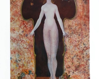 Leonor Fini Photogravure 10 la serrure 1980