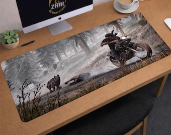 Days Gone Desk Mat | Deacon St. John Mouse Pad | Large Desk Pad | Gaming Desk Decor