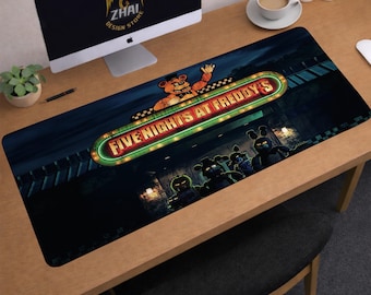 Five Nights at Freddy's Desk Mat | Toy Bonnie Mouse Pad | Large Desk Pad | Gaming Desk Decor
