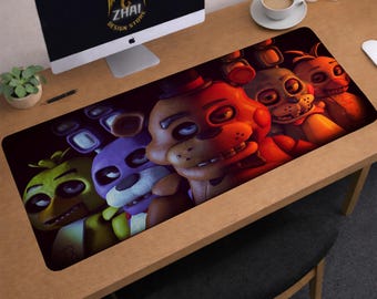 Five Nights at Freddy's Desk Mat | Toy Bonnie Mouse Pad | Large Desk Pad | Gaming Desk Decor