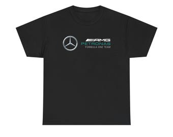Mercedes AMG Petronas Inspired Logo Tee | Formula One Racing Shirt