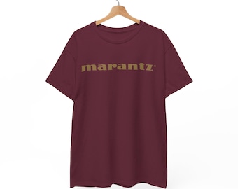 Marantz Amplifiers Tee, Vintage Audio Logo T-Shirt