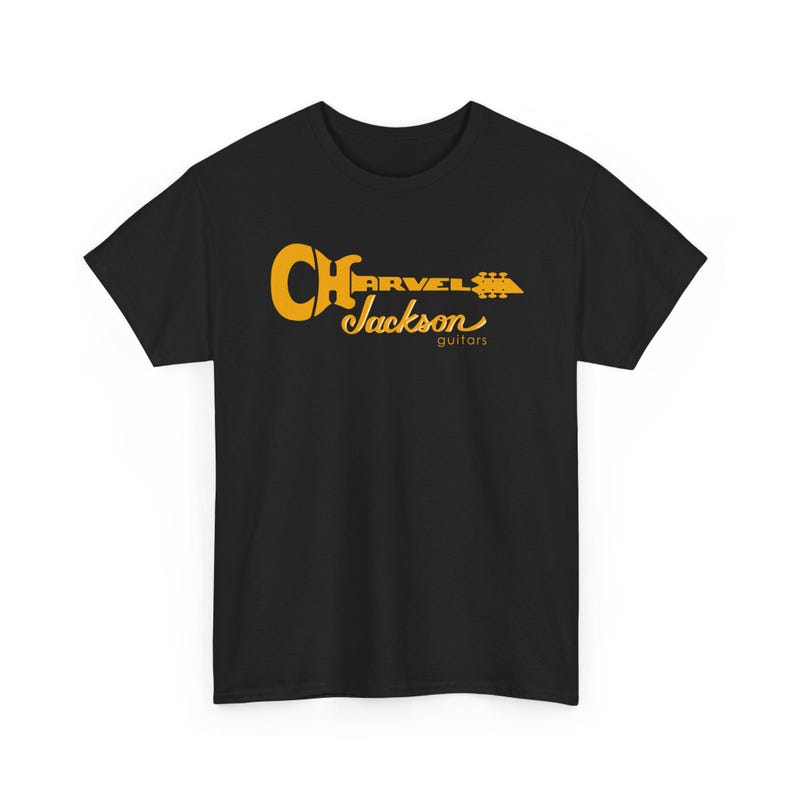 Charvel Jackson Guitar Graphic Tee, Electric Guitar Shirt image 1