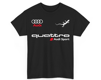 Audi Quattro inspired Logo Tee | Audi Sport Graphic T-Shirt