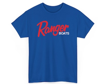 Ranger Boats inspired Script Logo T-Shirt | Fishing Brand Logo Tee