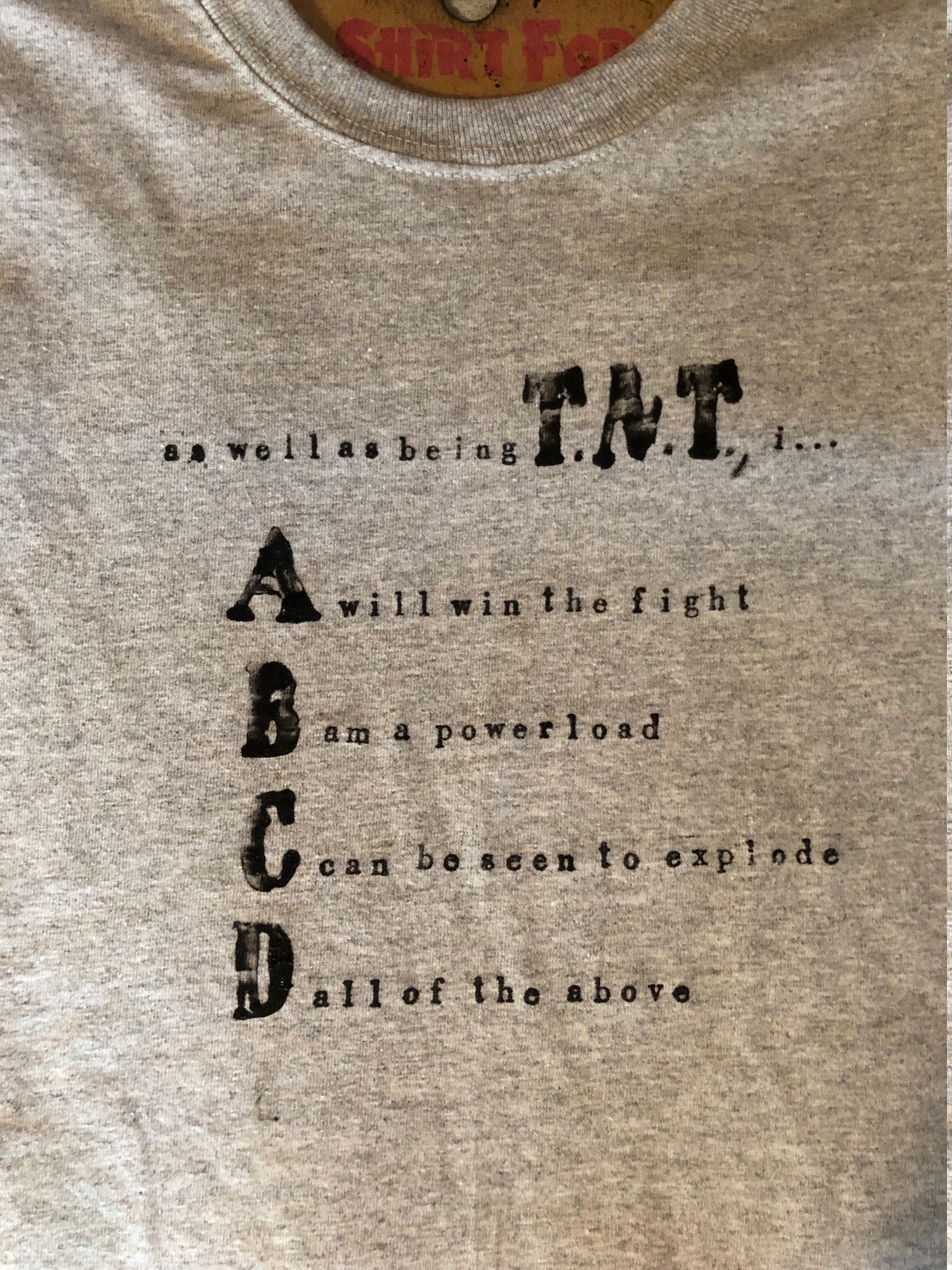 AC/DC T.N.T. Multiple Choice T-shirt 