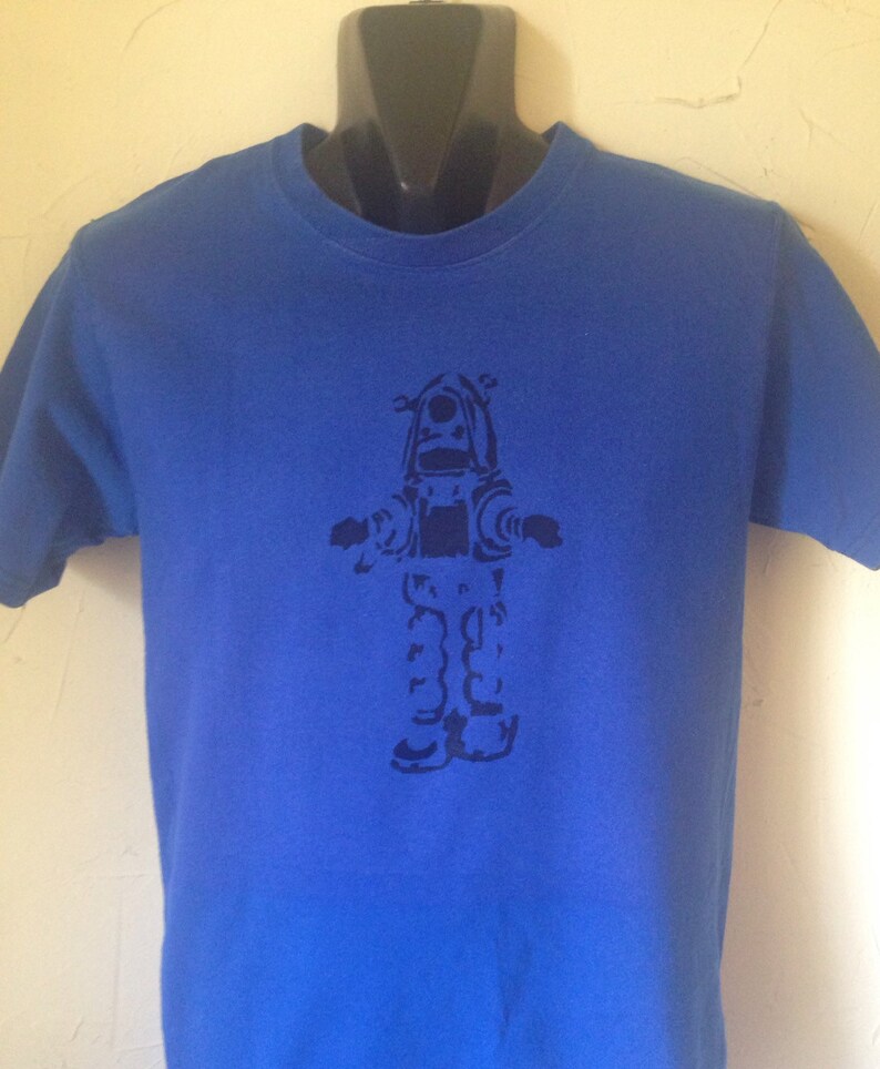 robby the robot t shirt